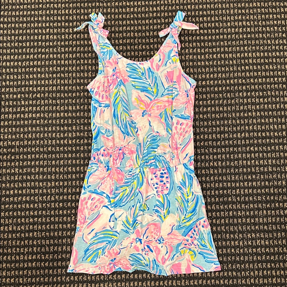 Lilly Pulitzer Kids Dress in Pink and Blue